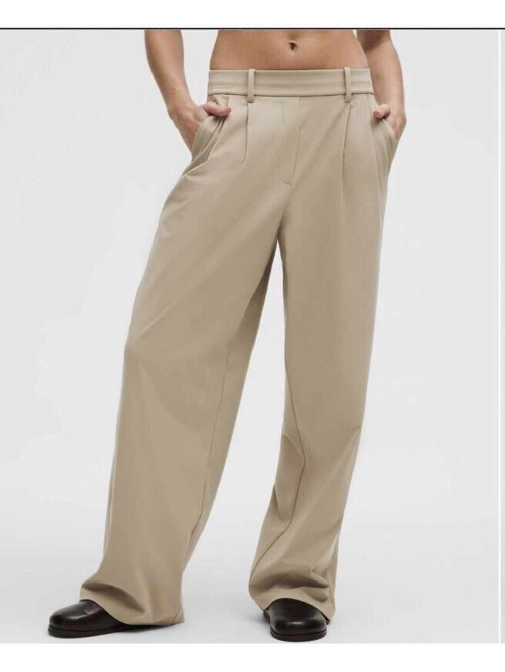 Lululemon Daydrift High-Rise Trouser Regular Sheer Oak Size XXS Workwear Office